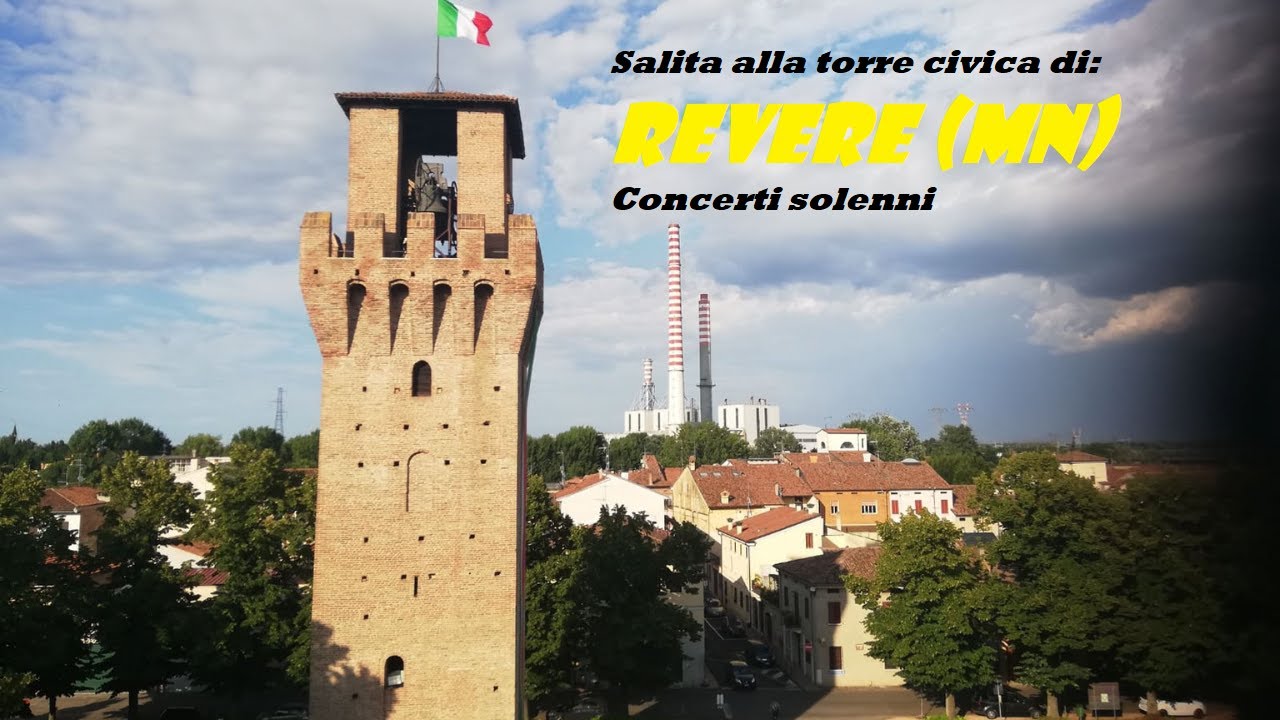Salita alla torre civica di Revere (MN) -suonate manuali a sistema veronese-