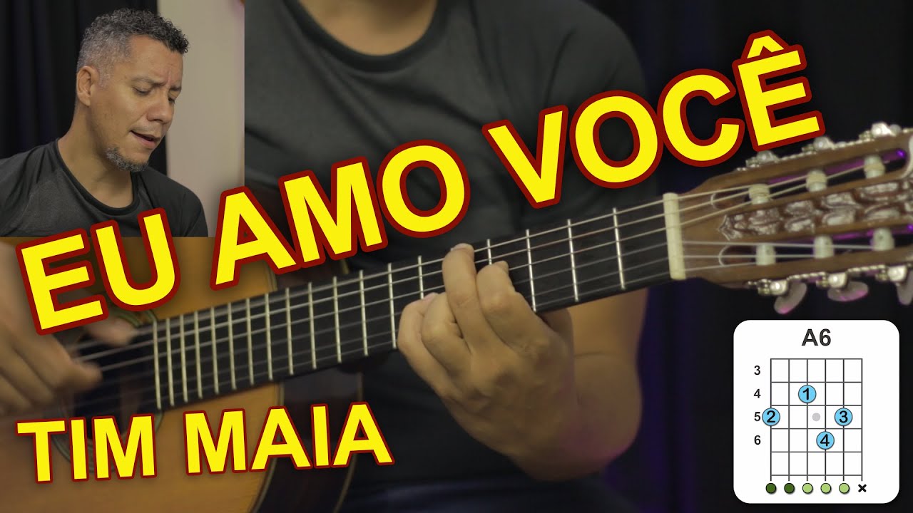 Toque com a CIFRA - TIM MAIA - EU AMO VOCÊ - COVER - Cifra na Descrição