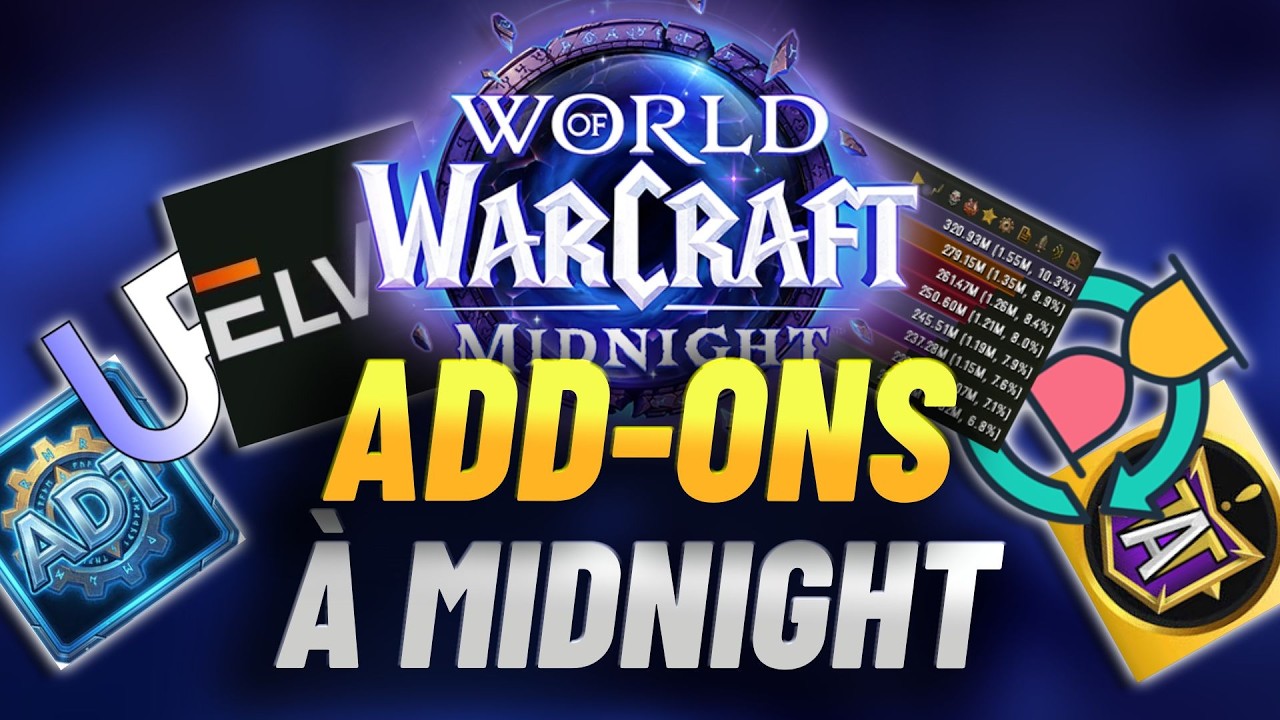 Les MEILLEURS ADDONS pour MIDNIGHT !! Lequel a Disparu & Les Essentiels