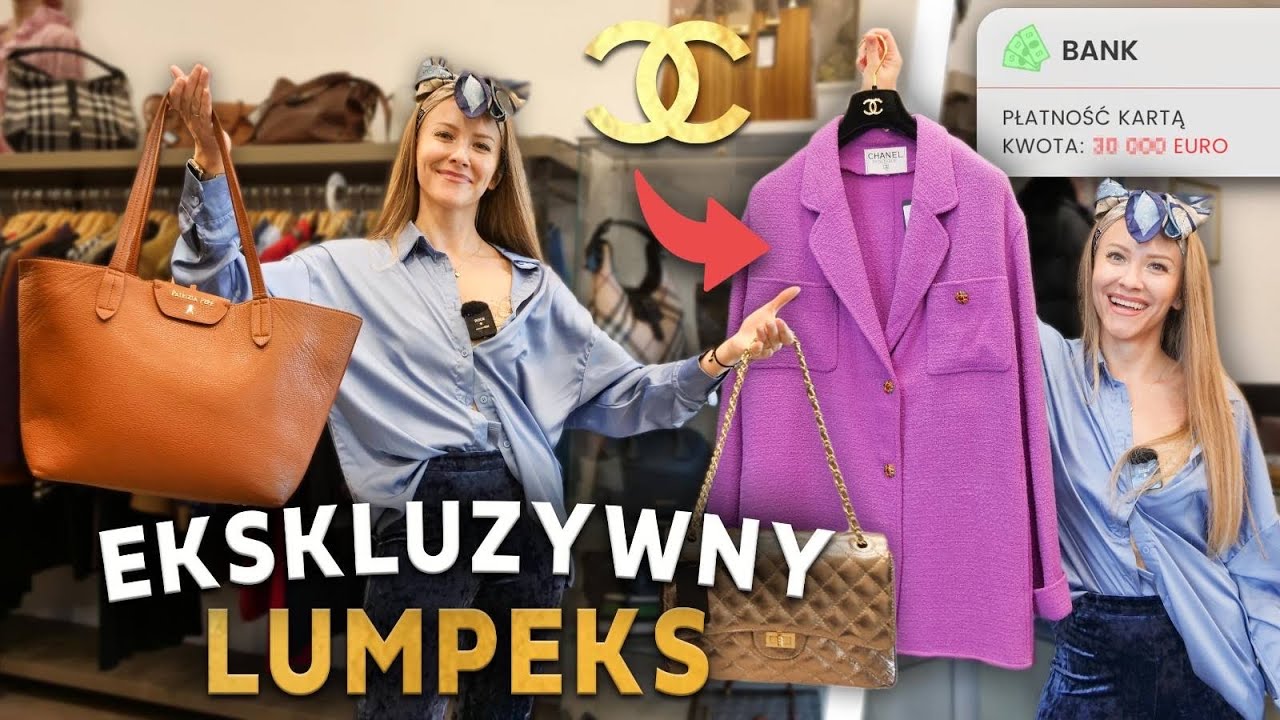 KUPIŁAM ORYGINALNĄ TOREBKĘ W LUKSUSOWYM LUMPEKSIE 🔥 *ile wydałam? 💸*