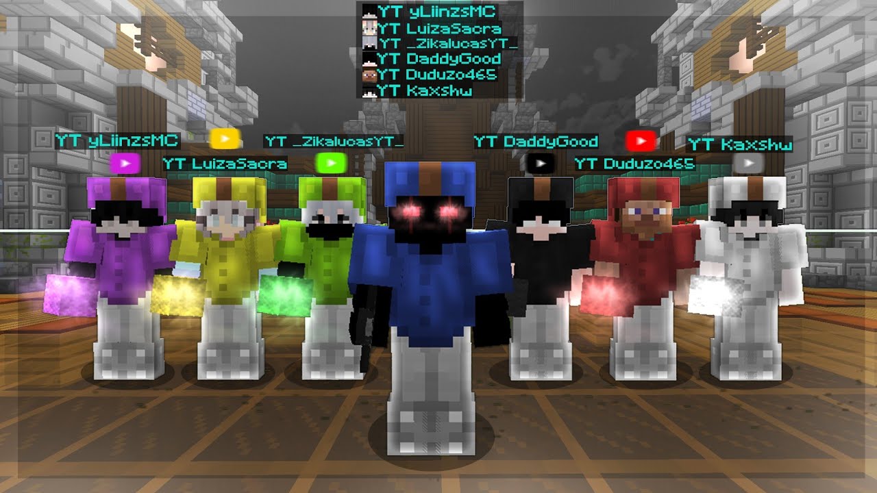 Jogando Um Torneio de 8 Youtubers!