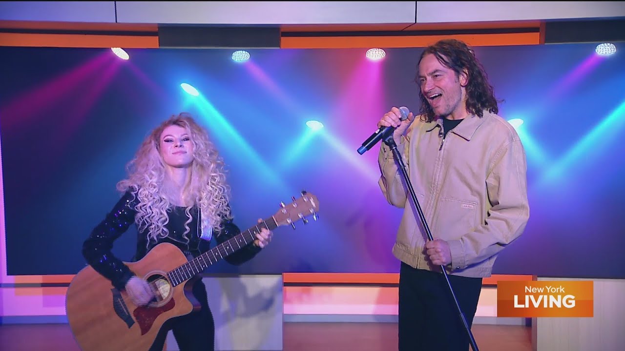 Constantine Maroulis performs on New York Living