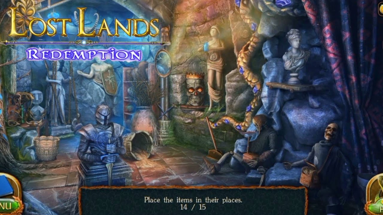 Put all items in their place in Lost Lands 7: Redemption. Mini Game.