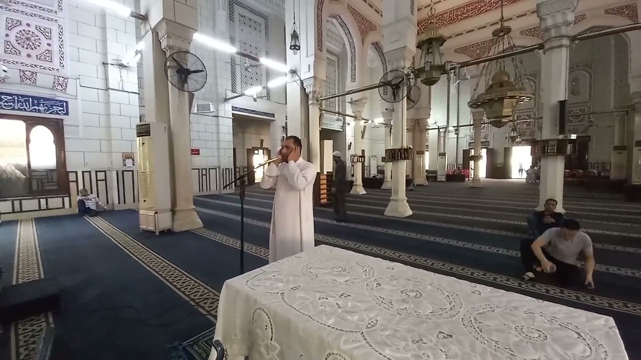 أذان العصر من مسجدقادوس الكبير بمدينة المحلة الكبيرالشيخ محمد السيد أبو السعود