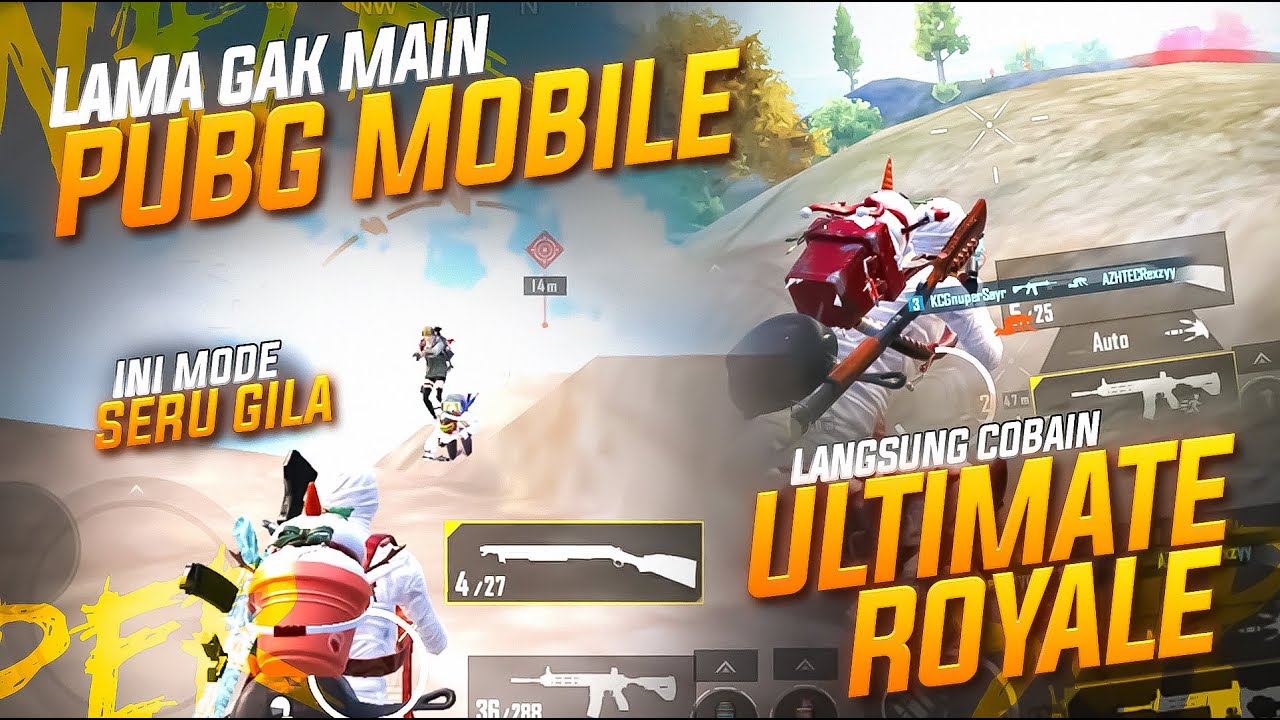 TERNYATA SESERU INI !! LAMA GAK MAIN PUBGM LANGSUNG COBAIN ULTIMATE ROYALE !! #pubgmobile