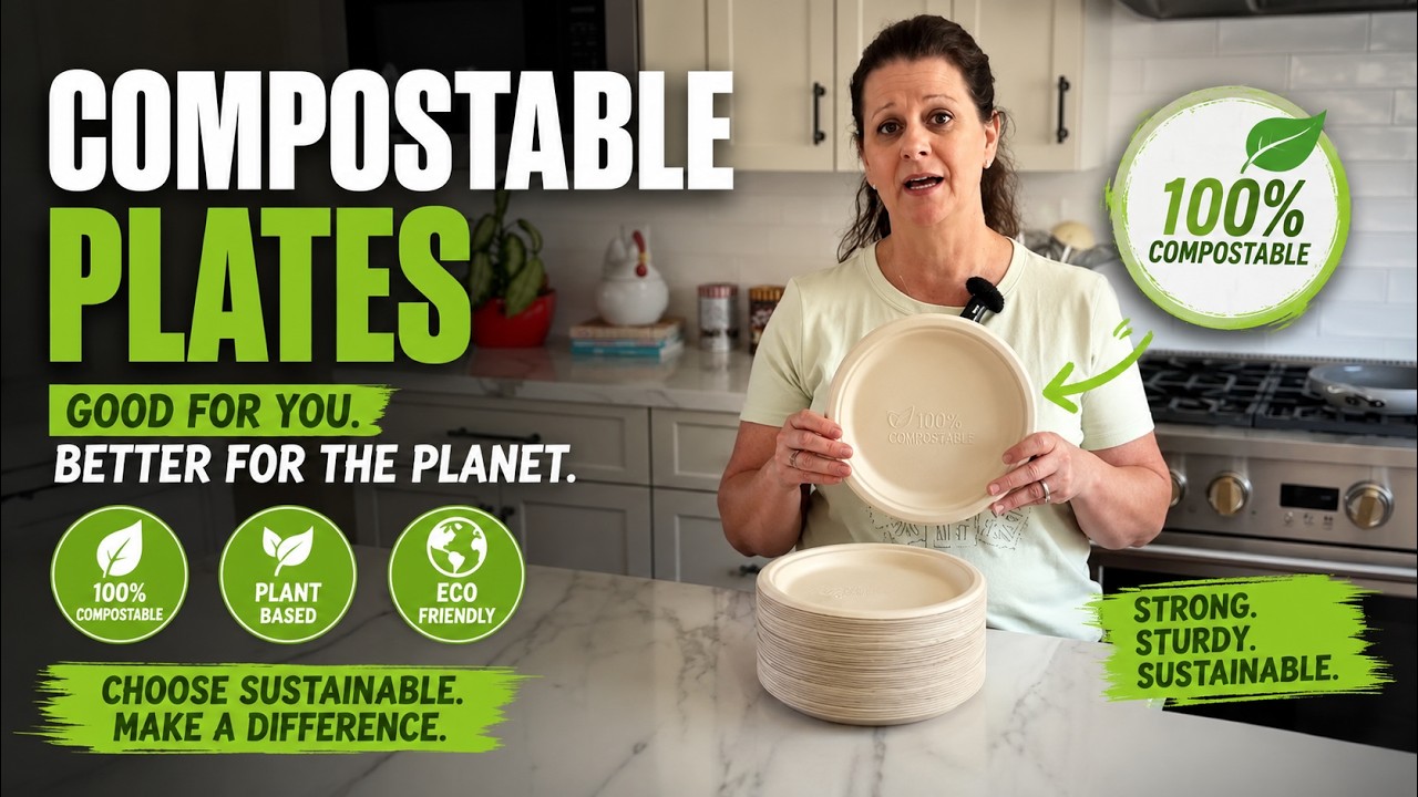 Do These Compostable Plates Hold Up to Microwaving Greasy Food? EcoSoul Dinner Plates