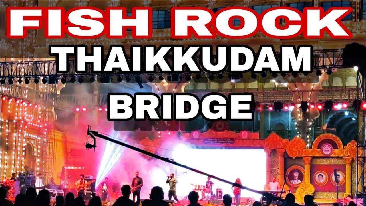 Fish rock by Thaikkudam Bridge performance at Mysore palace |Mysuru Dasara 2025 