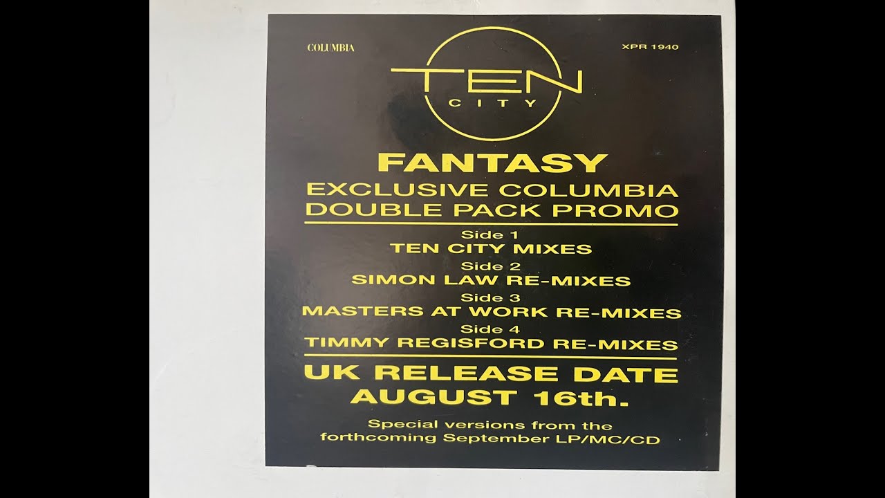 Ten City - Fantasy (B-Rude 12