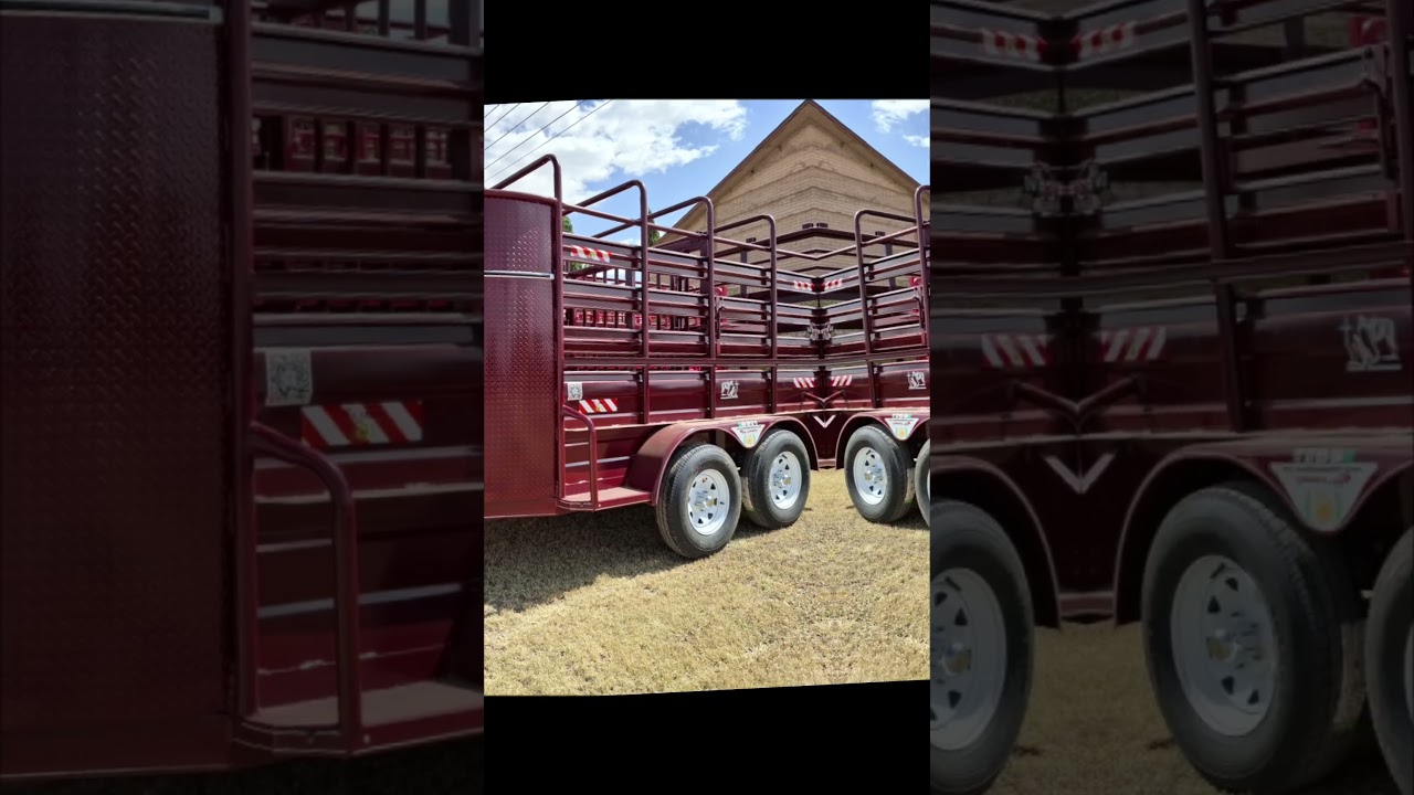 Remolque Ganadero 5X12 #automobile #farm #remolques #caballos #ganado