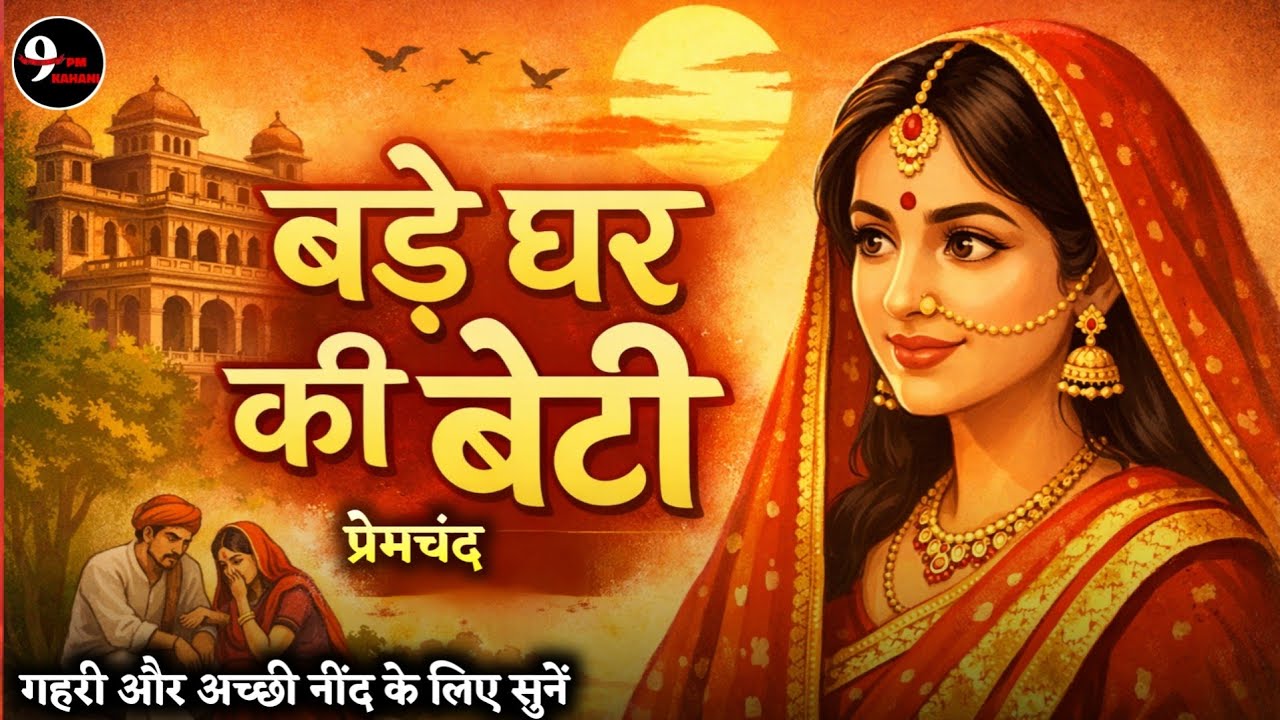 सुनिए कहानी बड़े घर की बेटी - प्रेमचंद @9pmKahani