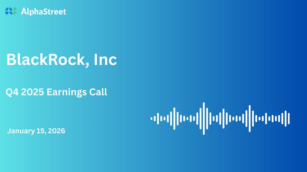 BLK Stock | BlackRock, Inc Q4 2025 Earnings Call