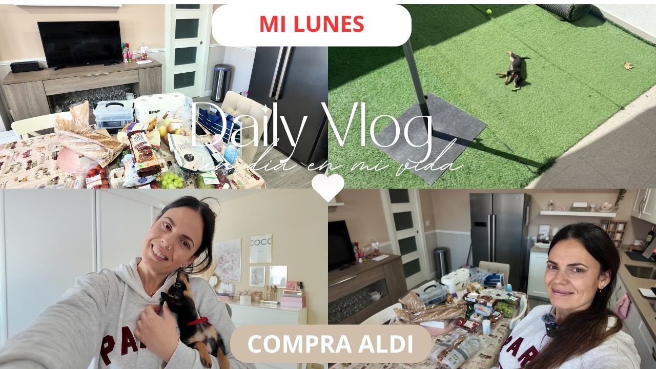 UN LUNES en mi Vida  - mini COMPRA ALDI  - LUPITA ❤️// FAMILIABOMBONASO
