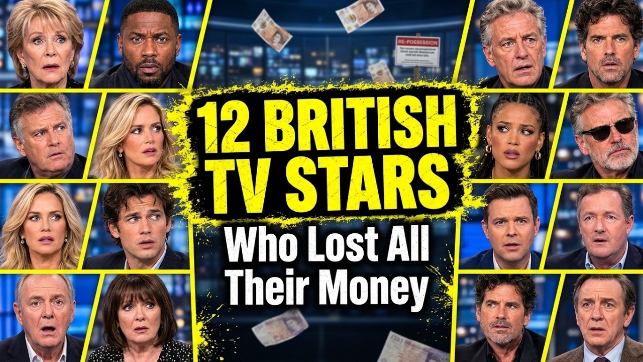 12 British TV Stars Who Lost All Their Money