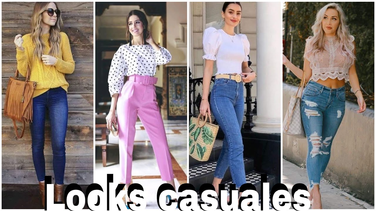 MODA 2021 OUTFITS casuales DE MODA Y TENDENCIA🌼