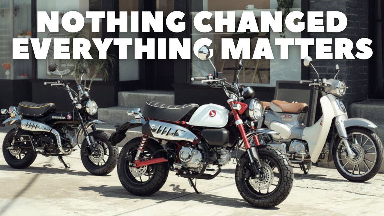 Три культовые модели Honda 125 2026 года доказывают, что меньше — значит больше | Обновленные Mon...