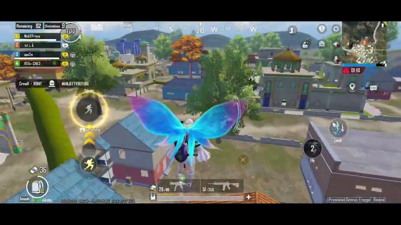 CLASSIC MATCH 1 V 4 IQOO 13  #bgmi #highlight 
