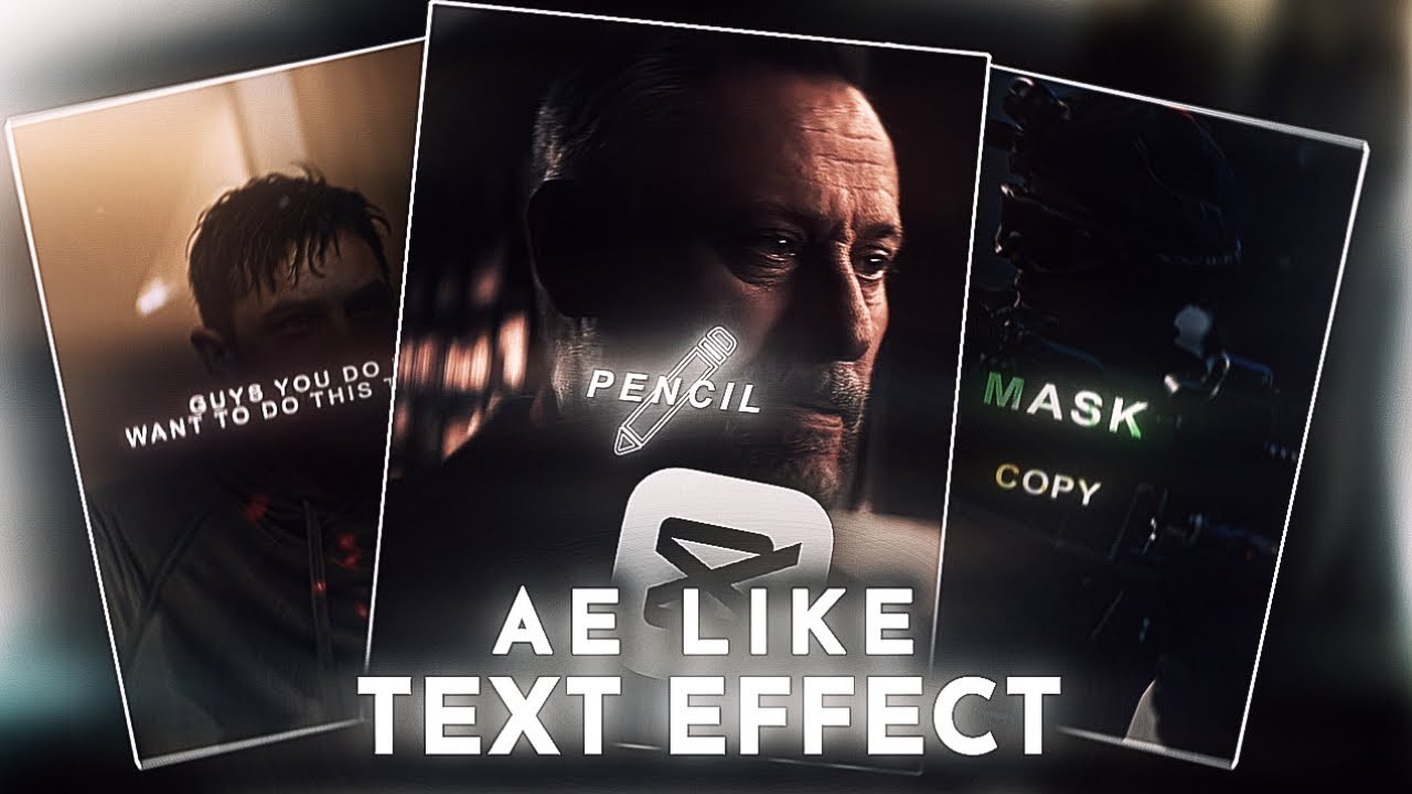 HOW to make AE LIKE text on CapCut 🔥 [New Method]