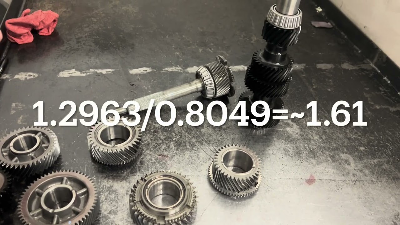 How To Calculate Manual Transmission Gear Ratios Tremec TR6060 6-speed