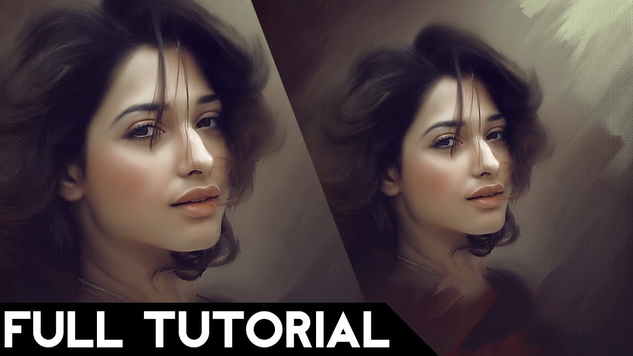Tamanah Digital Arts Smudge Painting Tutorial Photoshop CC - Nandhan Arts | MutualGrid