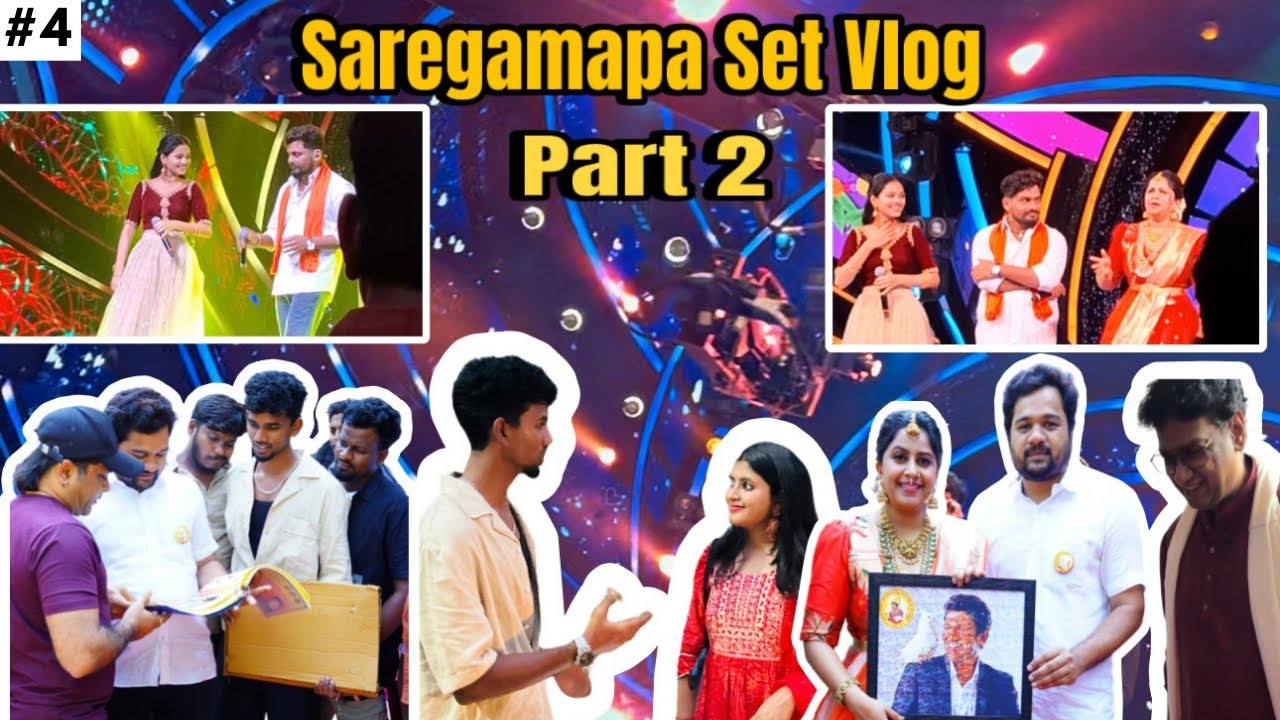 ಕನ್ನಡ Saregamapa Set Vlog 😍 | #AnchorAnushree | Vijayprakash | Kannada | #zeekannada | #saregamapa