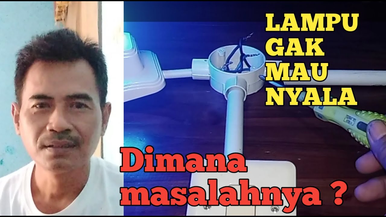 SETRUM MASUK TAPI LAMPU GAK MAU NYALA