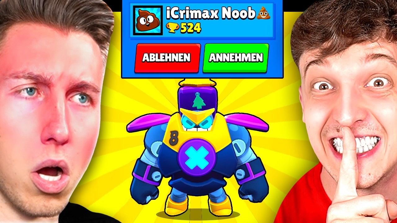 Ich STREAMSNIPE jeden YOUTUBER in Brawl Stars...😂