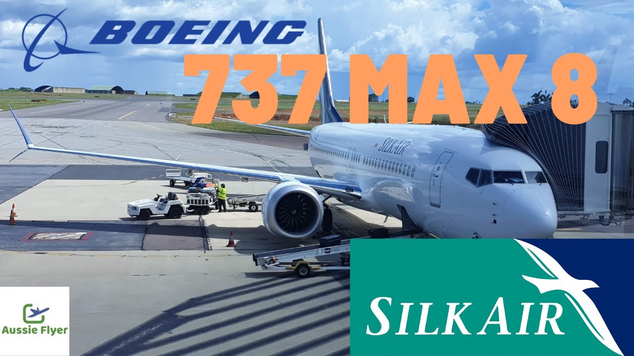 Boeing 737 MAX 8 Full Flight Experience ✈️ Singapore to Darwin on Silkair MI801