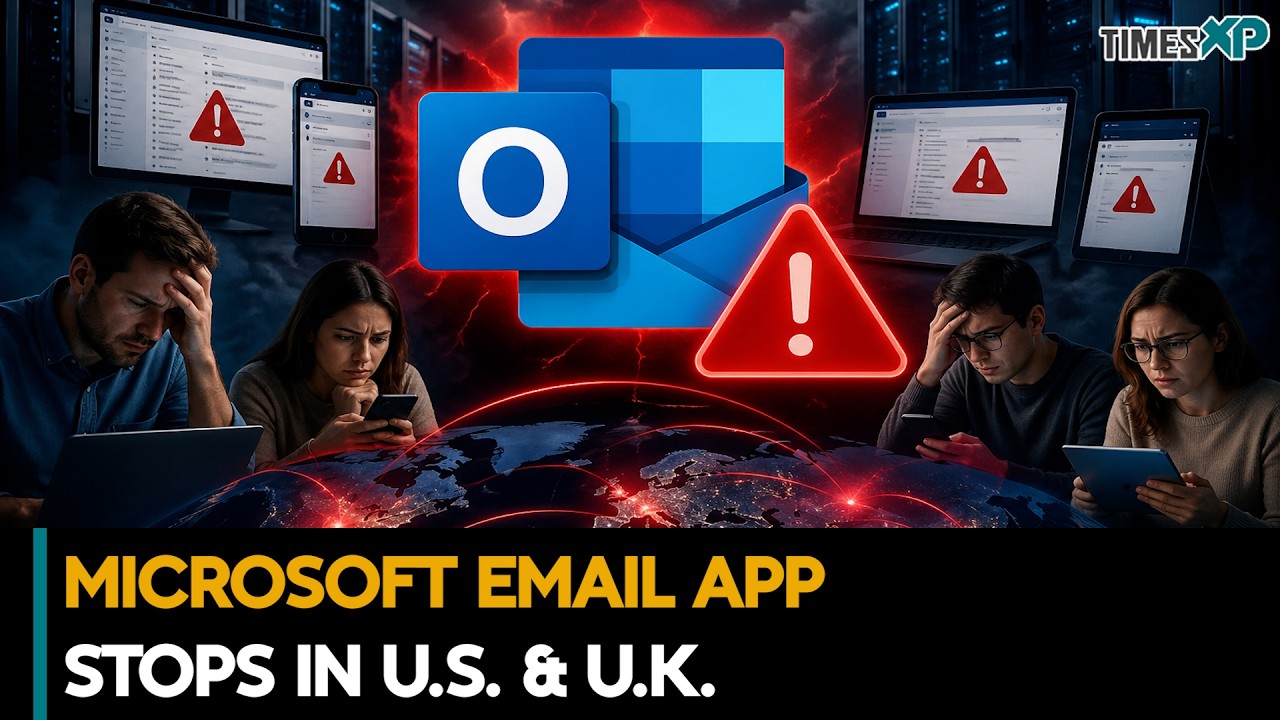 Outlook Crash? Microsoft Email App Stops in U.S. & U.K
