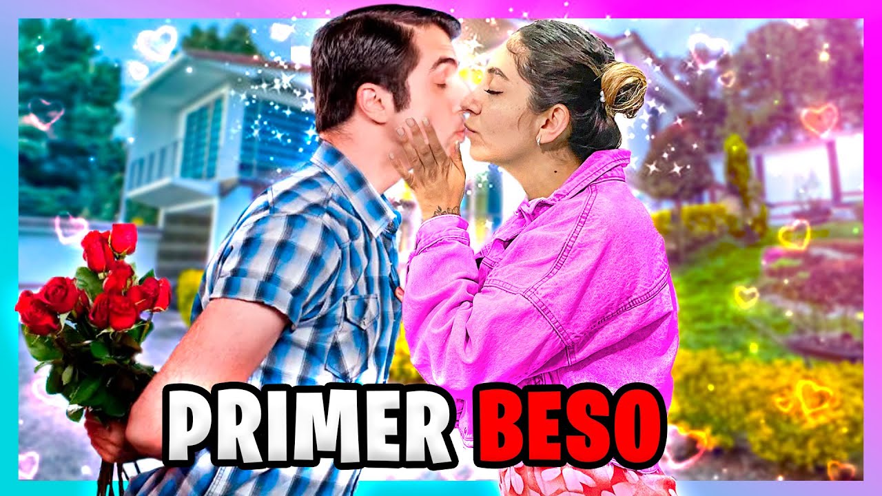 ¡LE DOY el  PRIMER BESO a MI NUEVO NOVIO FRENTE A TODOS!