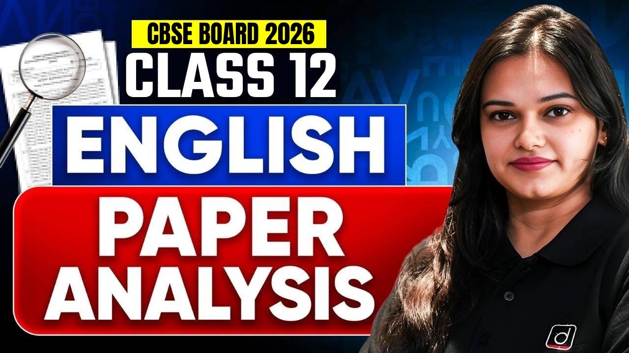 Class 12 English Board Exam 2026 | Paper Analysis | Full Question Paper Review | Kusum Goyal Ma'am