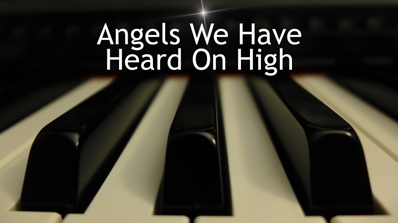 Angels We Have Heard on High - Christmas piano instrumental