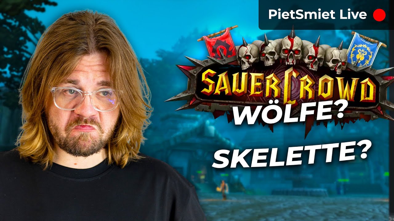 Es SPUKT im D&auml;mmerwald | Sauercrowd WoW Hardcore Event Christians Sicht Stream #11
