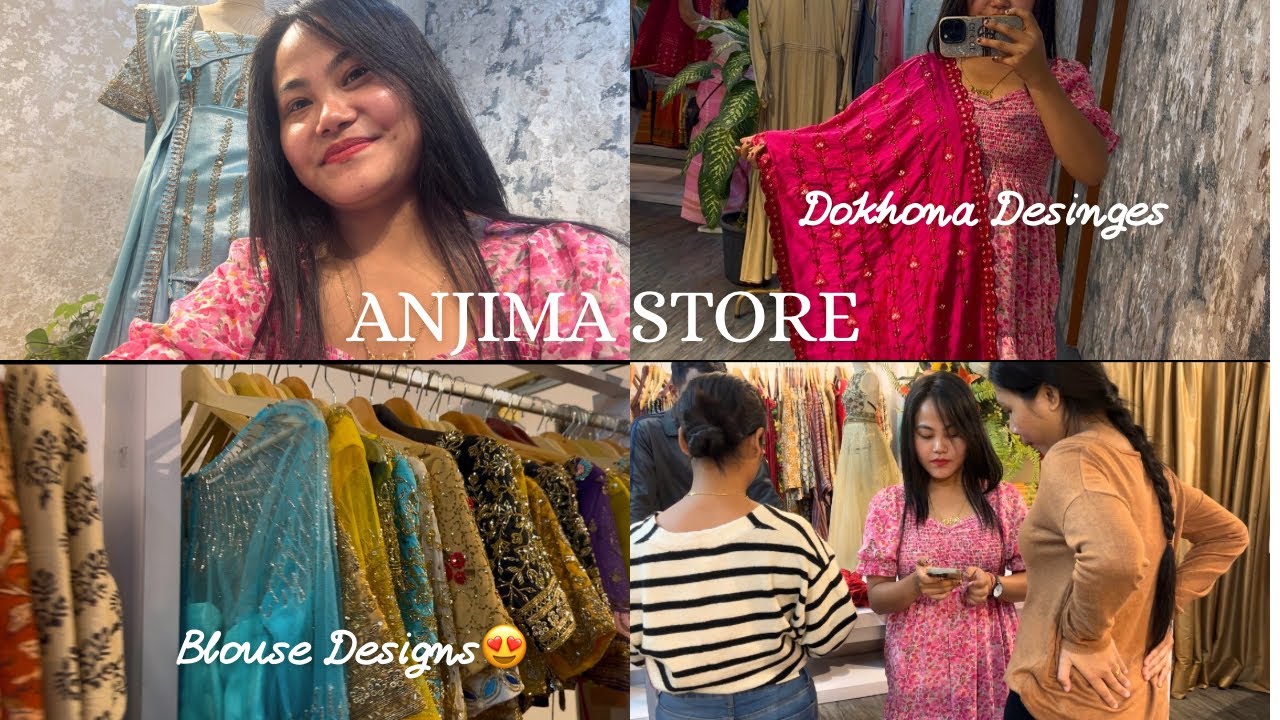 Anjima Store Ni Dokhona Design Naifwidwng|| Blouse Designs😍|| Dibya Khakhlary ||