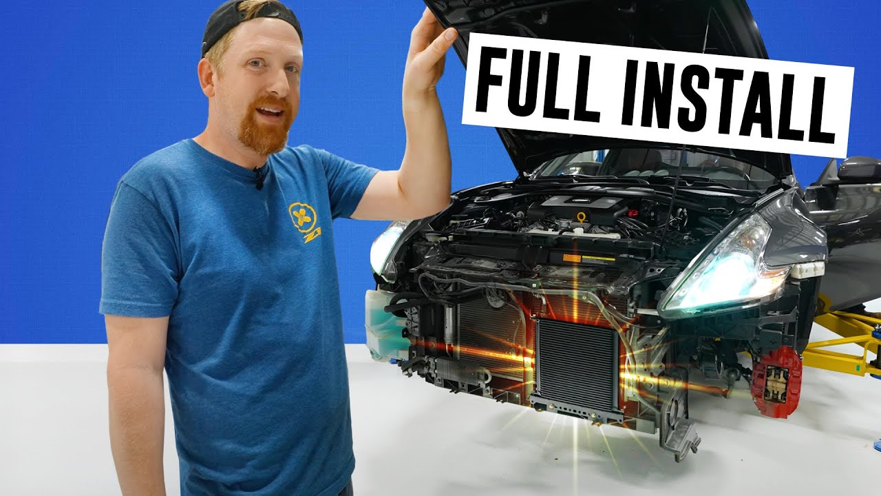 How To: 370Z Oil Cooler Install