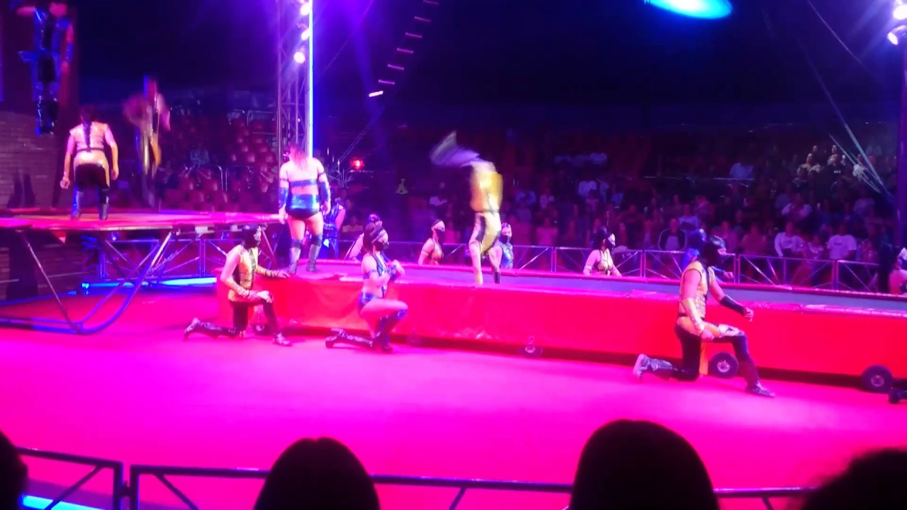 Circo Rolex Tijuana 2017/Cama Elastica