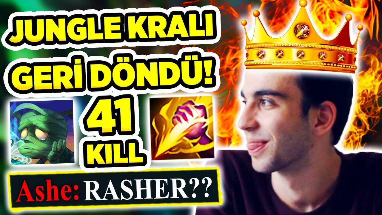 JUNGLE'IN SAHİBİ GERİ GELDİ &Ccedil;AKALLARI PİSTTEN ALALIM!!! RASHER IS BACK!