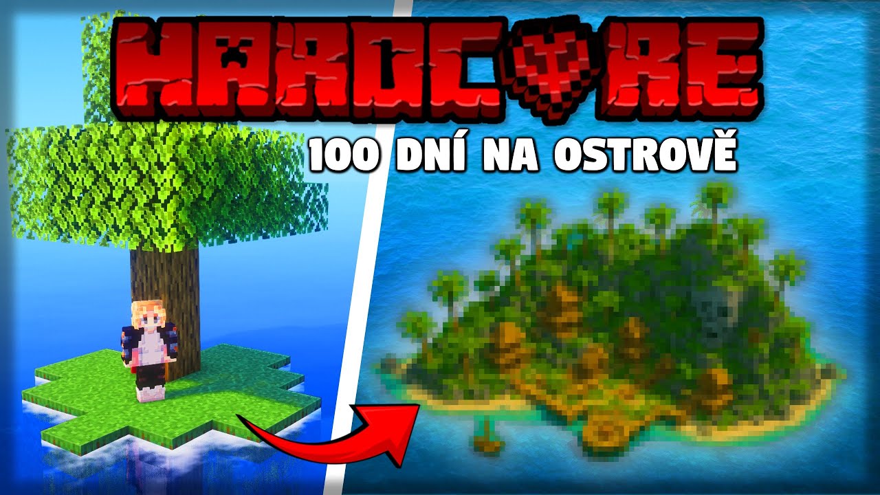 Přežil Jsem 100 Dní Na JEDINÝM Ostrově Na Světě🏝️