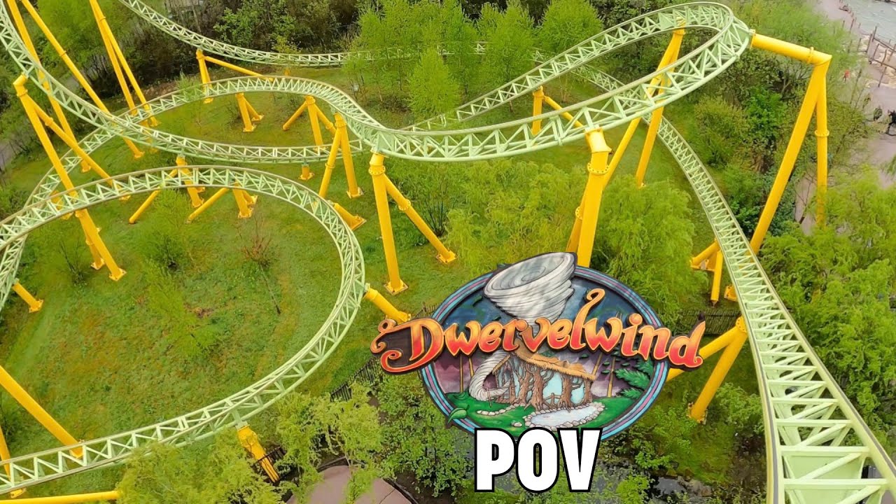 Dwervelwind On Ride POV - Toverland Netherlands