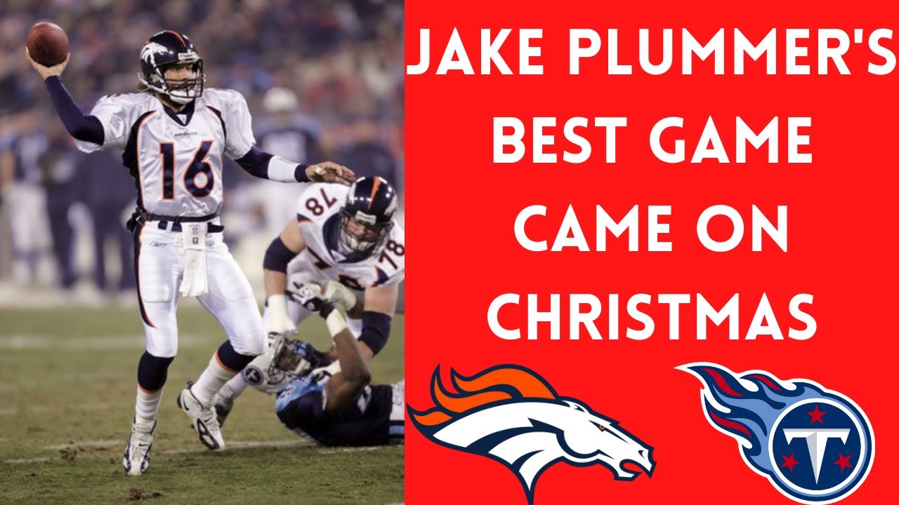 Jake Plummer's ICONIC NFL Christmas Game | Broncos @ Titans (2004)