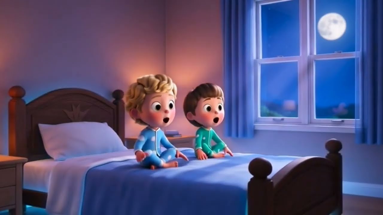 Twinkle Goodnight 🌟 | Soft Night Song for Toddlers