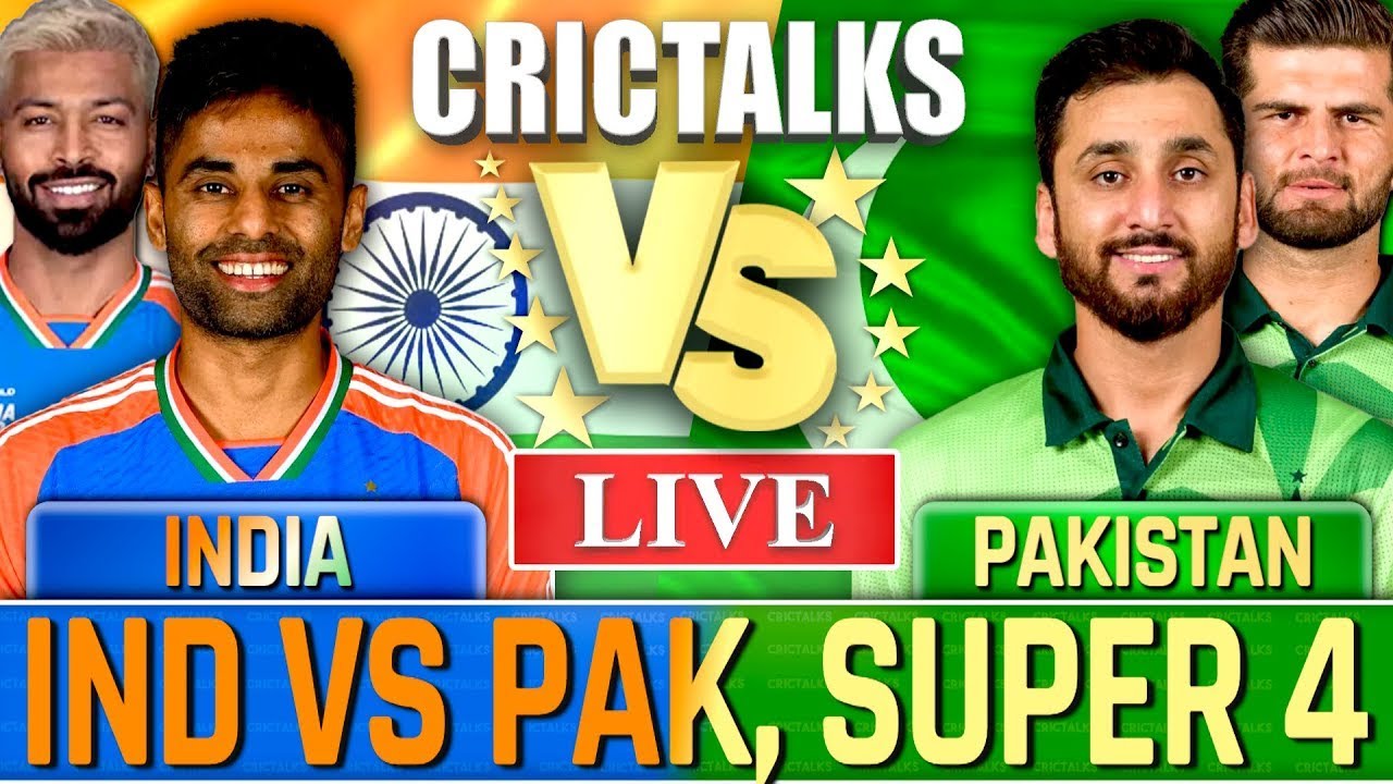 Live: IND vs PAK, Asia Cup 2025, Live Cricket Match Today, India vs Pakistan Scores & Commentary