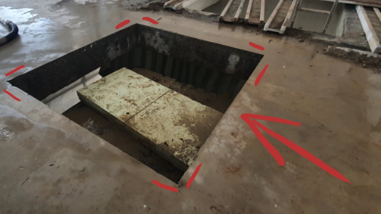 Wie macht man ein Durchbruch in eine dicke Stahlbetondecke -Betonschnitt Fugenschneider Kernbohrung