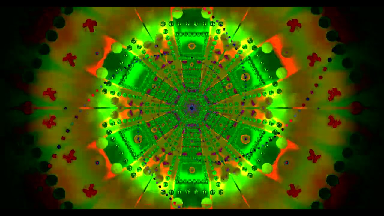 10 hours 4K UHD 60fps Neon Tunnel Screensaver Windows 10 PC Laptop VJ Loop Visual Background