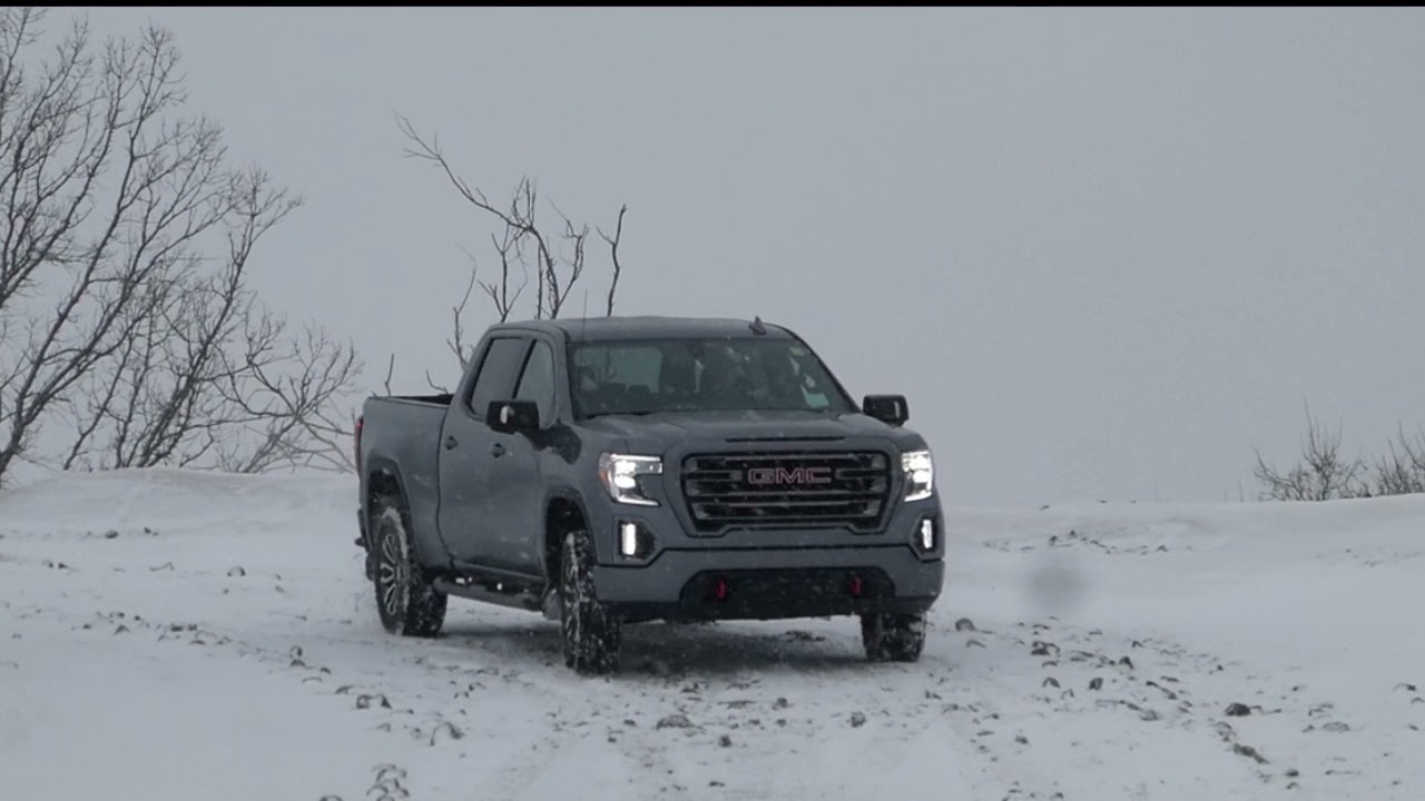 2021 GMC SIERRA AT4 2WD vs 4WD  Hill Challenge