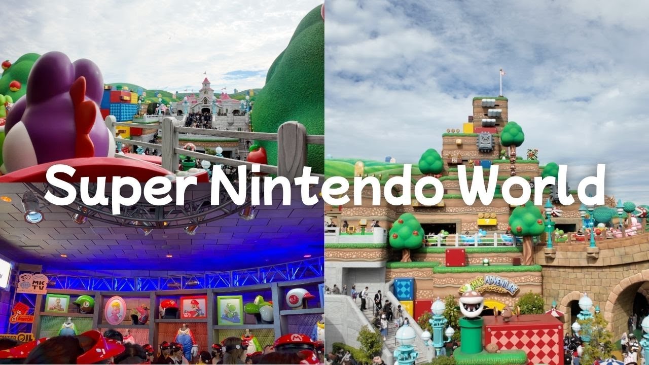 osaka, japan 🍡 universal studios japan 🏎️ super nintendo world, jurassic, minion 🦕