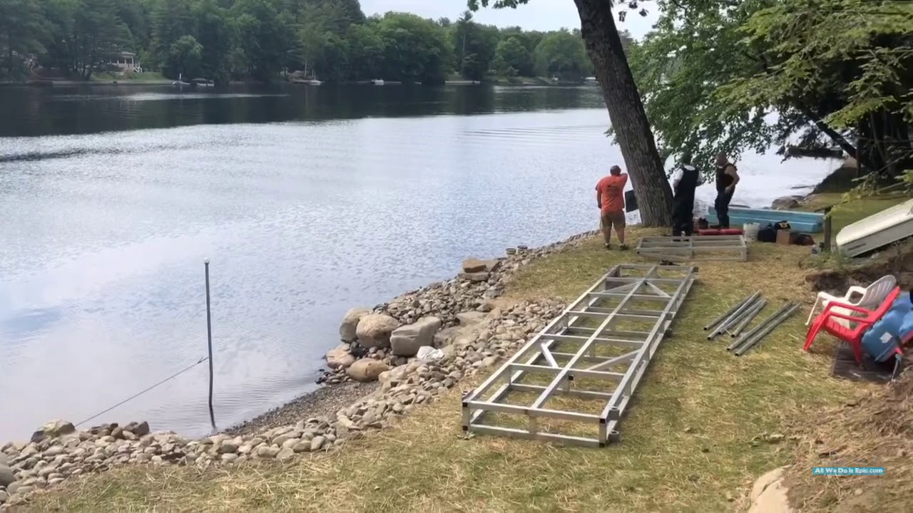 Best Built Docks-Hudson River Installation