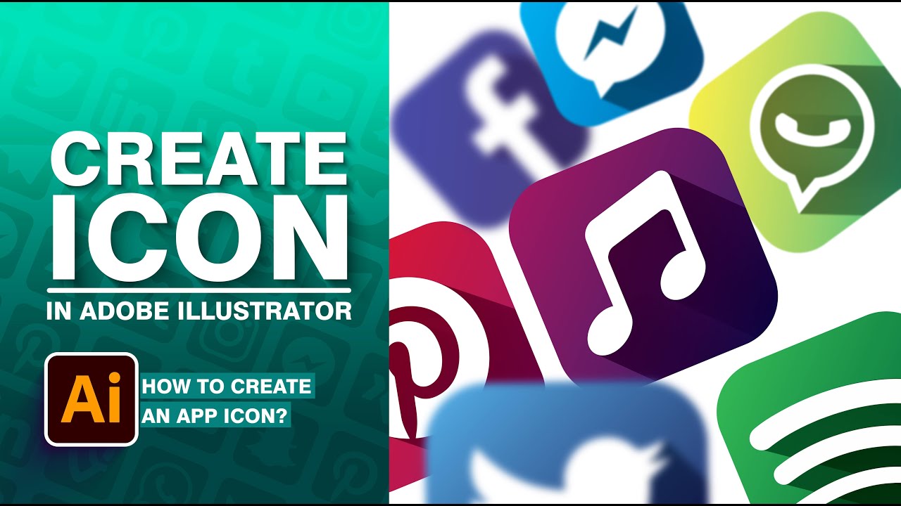 (Icon Design with Adobe Illustrator) آموزش ساخت آیکون به وسیله ادوبی ایلاستریتر