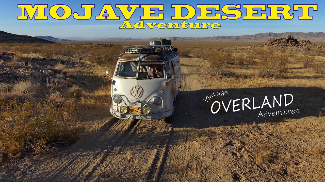 OVERLANDING  ...  in a VW Bus That was made in 1958!
