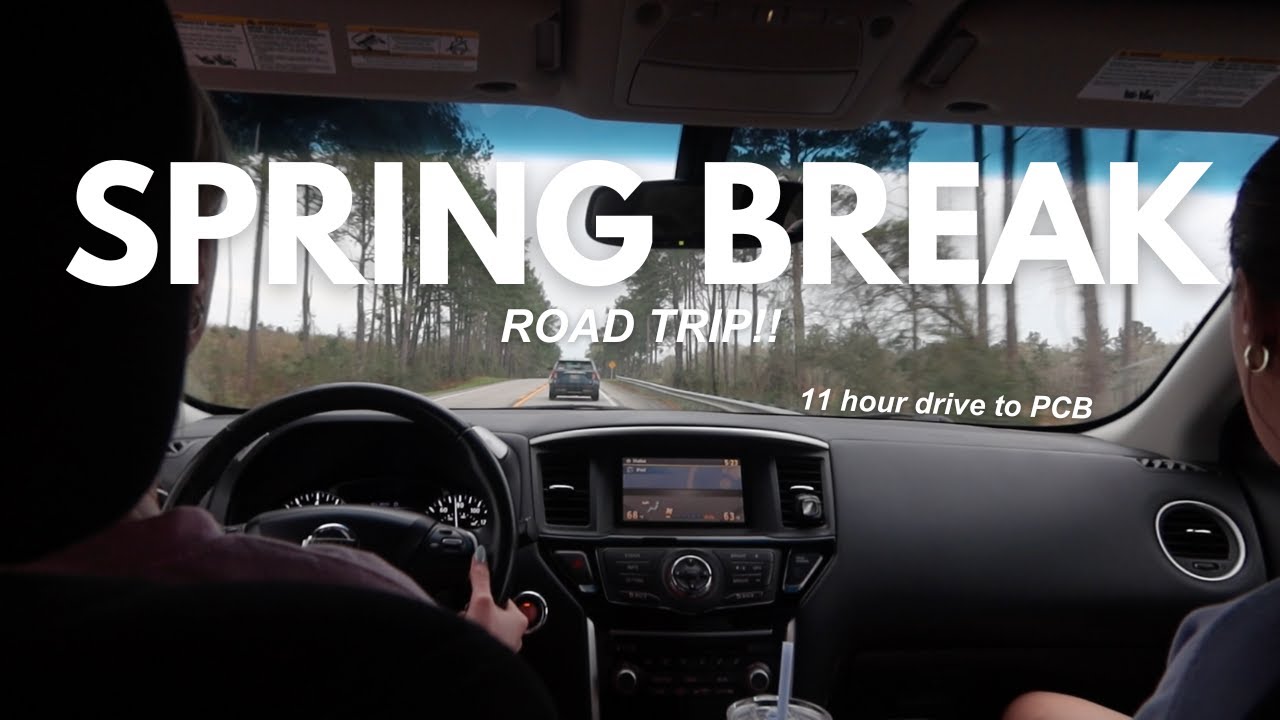 SPRING BREAK ROAD TRIP | panama city beach, florida!!