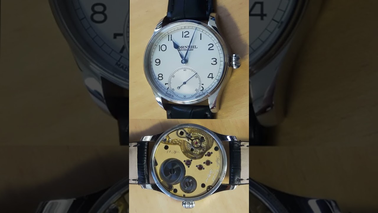 This is how it looks like once it is finished - Classic Silver Cornehl Watches